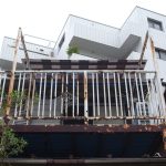 古いバルコニーの外観