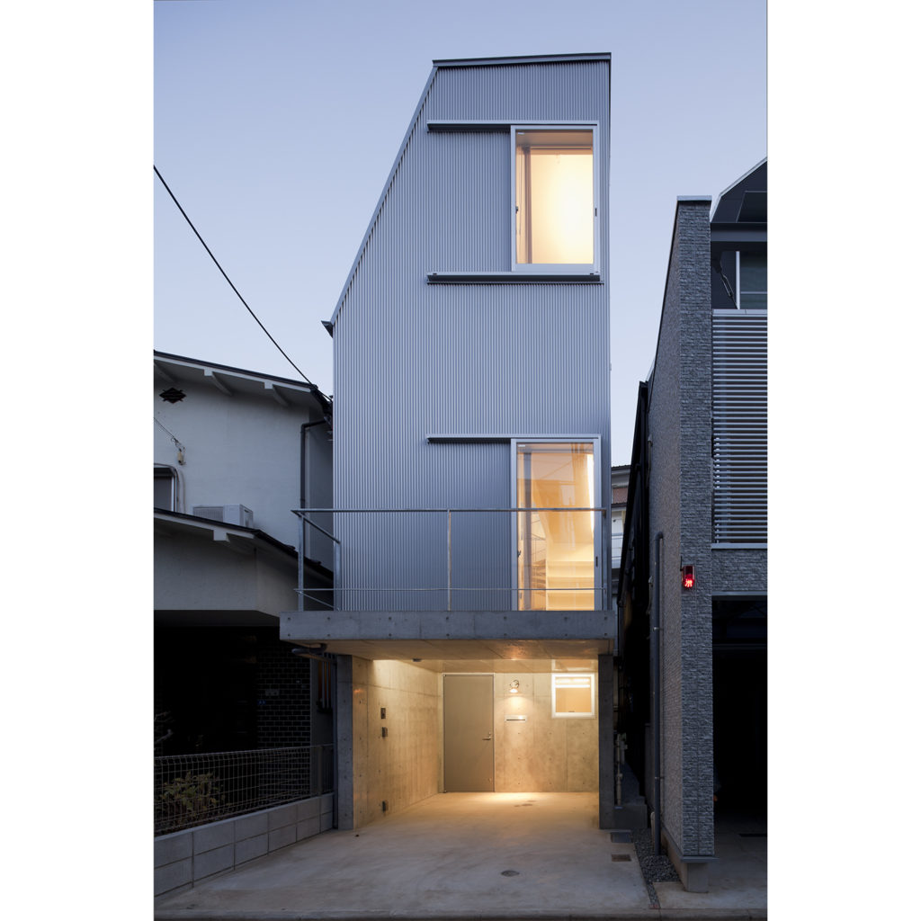 品川の家 東京都品川区　コストを抑えた３階建ての木造住宅