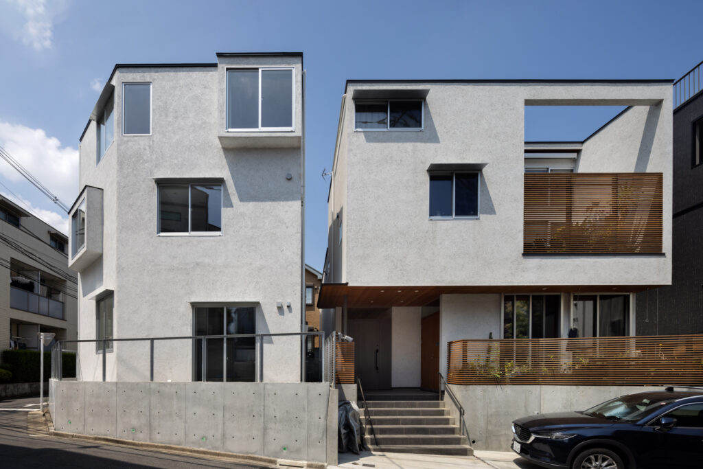 参宮橋の螺旋住戸 アトリウムがある住戸