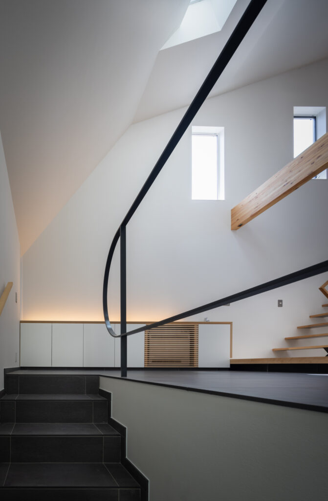 参宮橋の螺旋住戸 アトリウムがある住戸