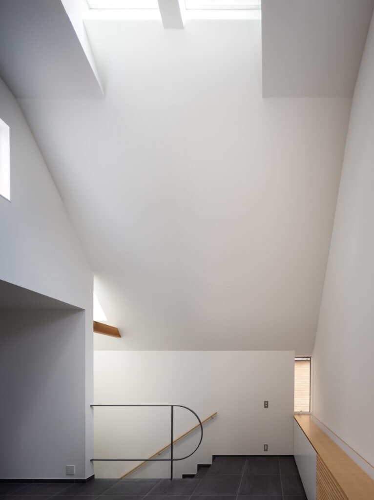 参宮橋の螺旋住戸 アトリウムがある住戸