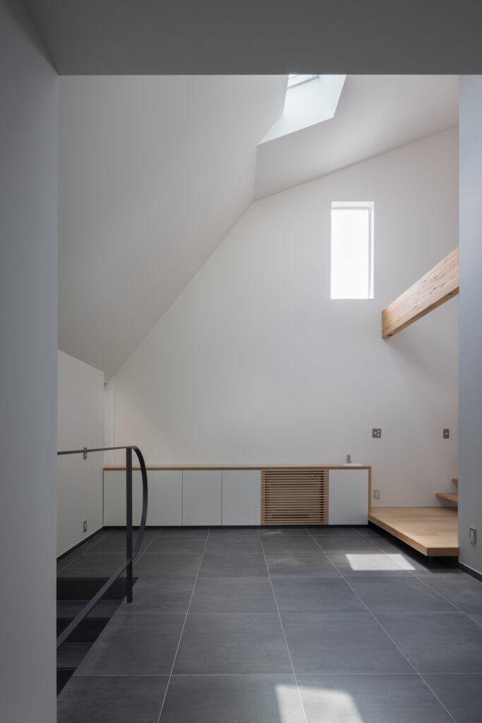 参宮橋の螺旋住戸 アトリウムがある住戸