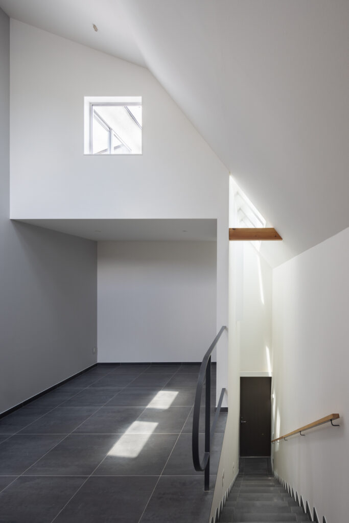 参宮橋の螺旋住戸 アトリウムがある住戸