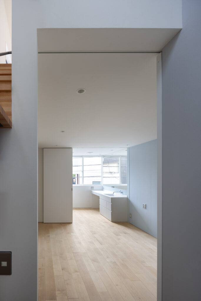 参宮橋の螺旋住戸 アトリウムがある住戸