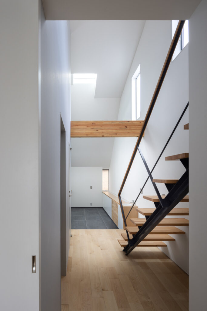 参宮橋の螺旋住戸 アトリウムがある住戸