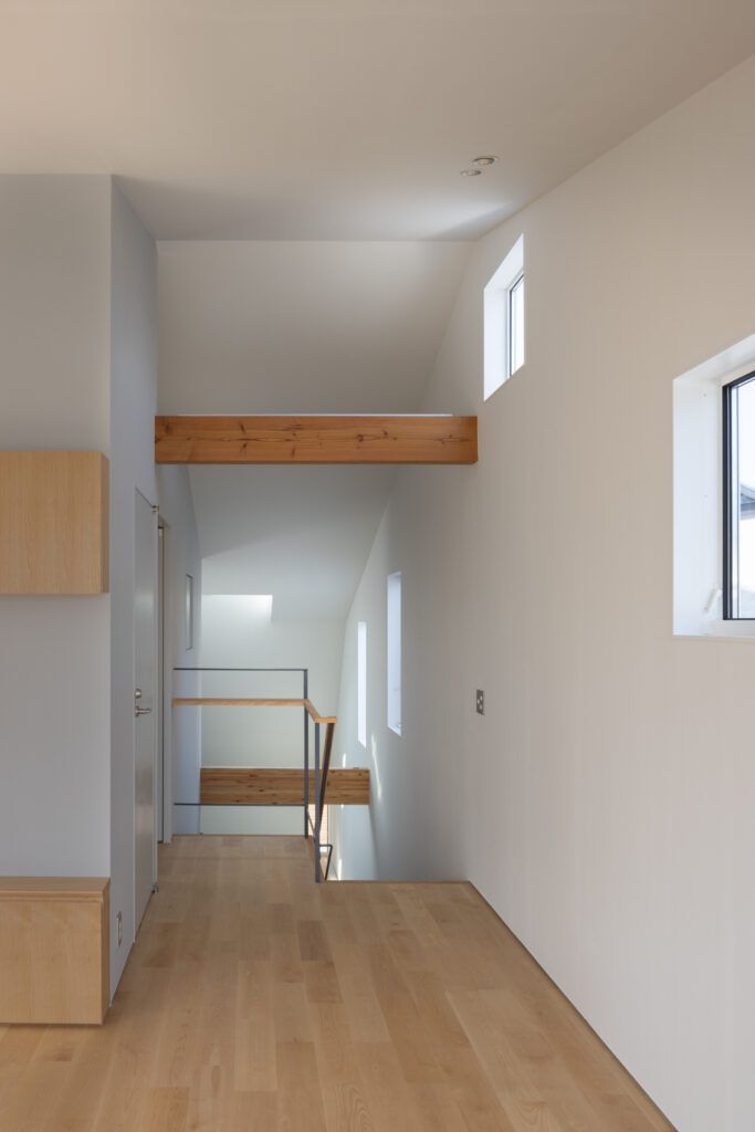 参宮橋の螺旋住戸 アトリウムがある住戸