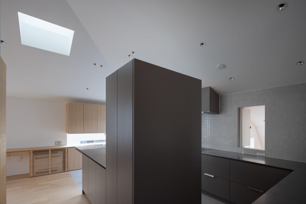 参宮橋の螺旋住戸 アトリウムがある住戸