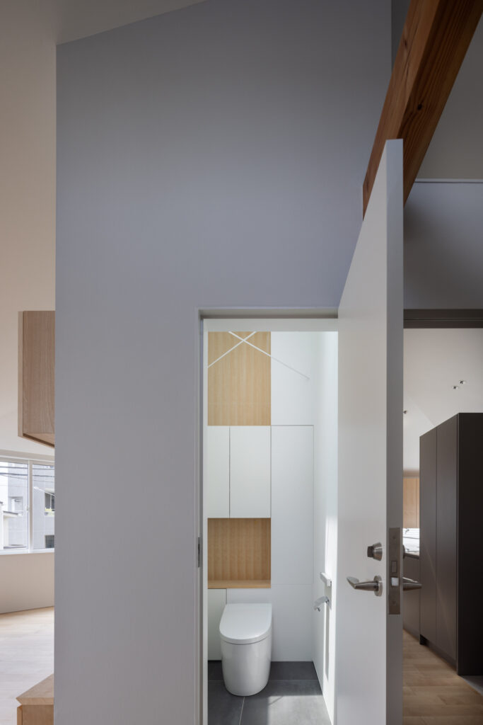 参宮橋の螺旋住戸 アトリウムがある住戸