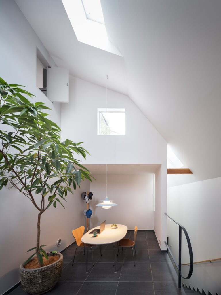 参宮橋の螺旋住戸 アトリウムがある住戸